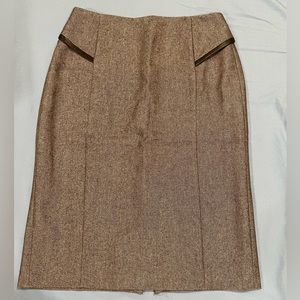 Boss Brown Pencil Skirt